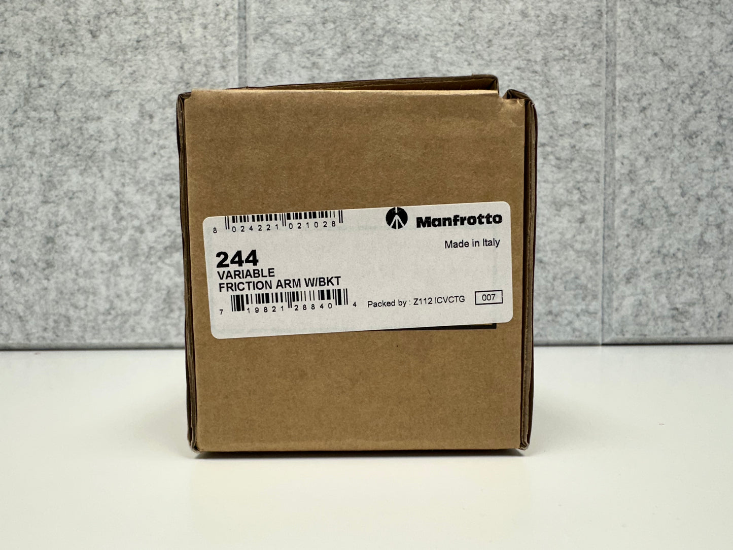 Manfrotto 244 Variable Friction Arm w/ 155 Camera Platform - OPEN BOX