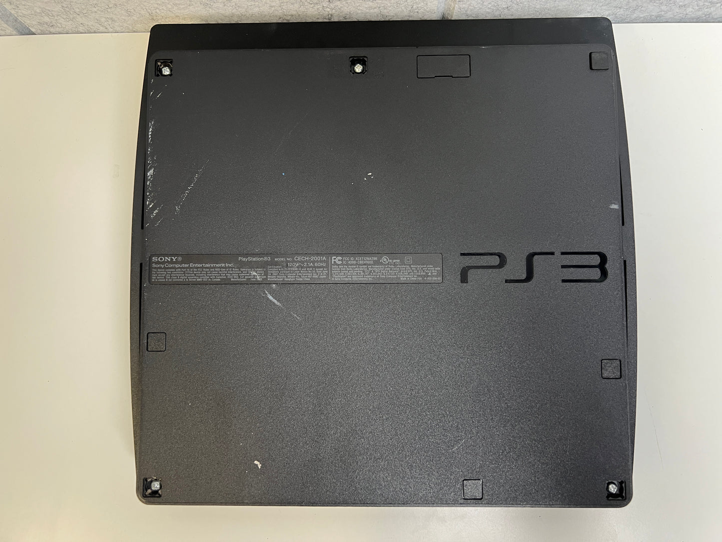 Sony 120GB PlayStation 3 PS3 Slim Console ONLY (Non-Working)