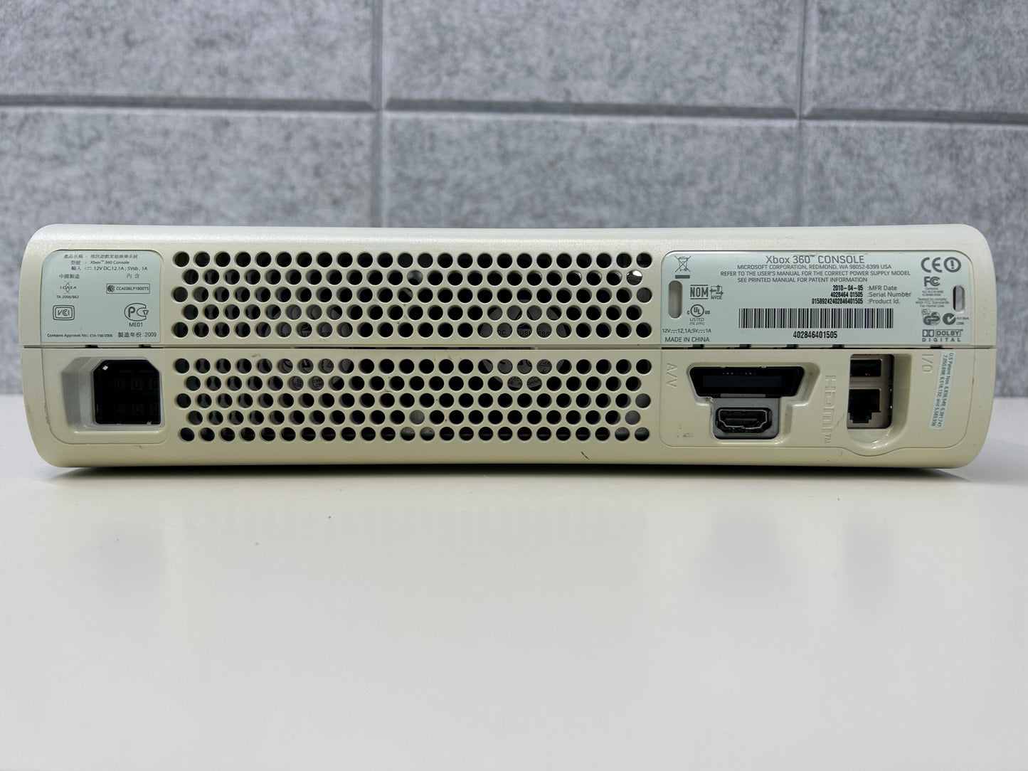 Microsoft Xbox 360 512MB Jasper Console ONLY (Used)