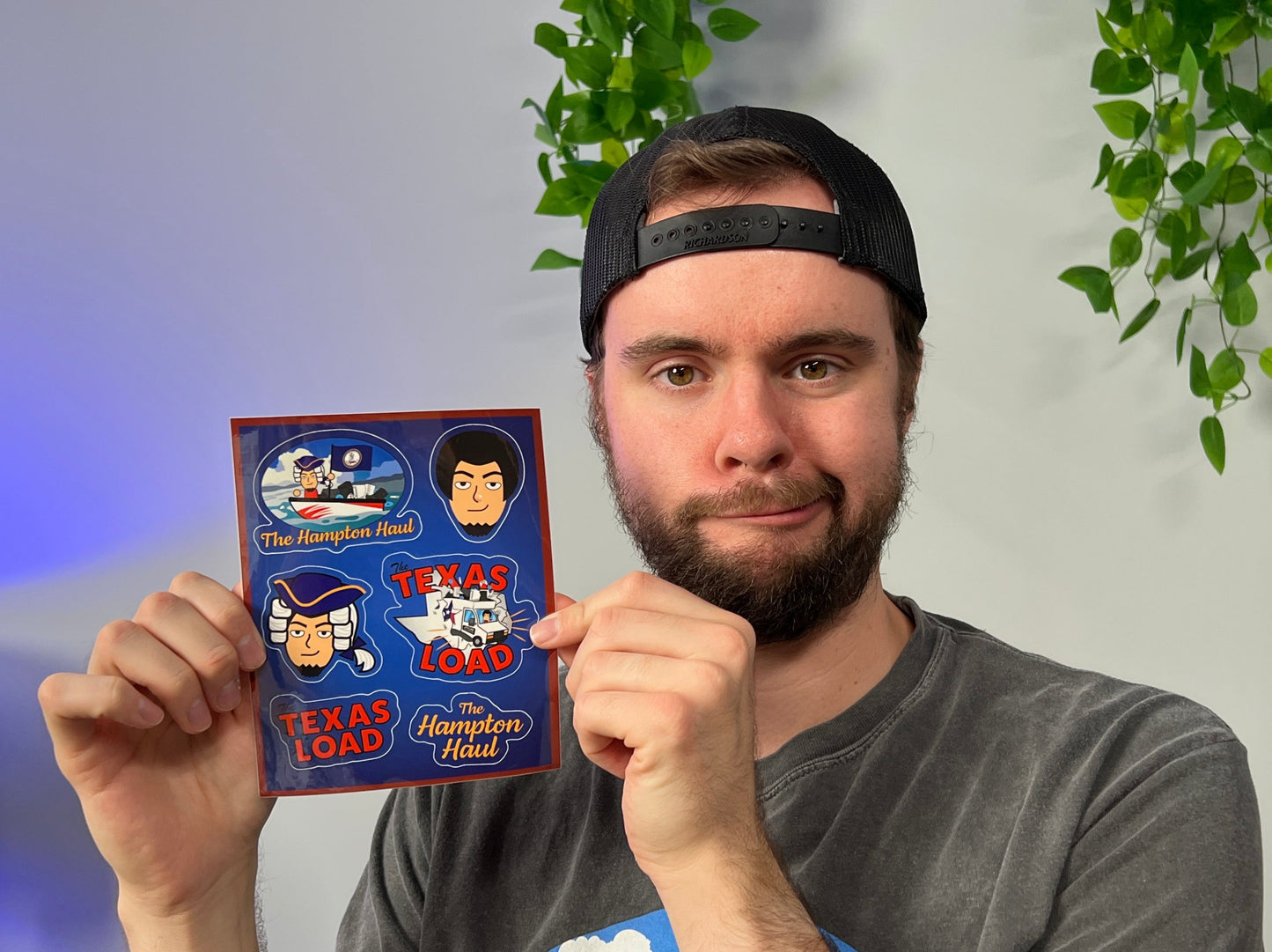Texas Load & Hampton Haul Sticker Sheet