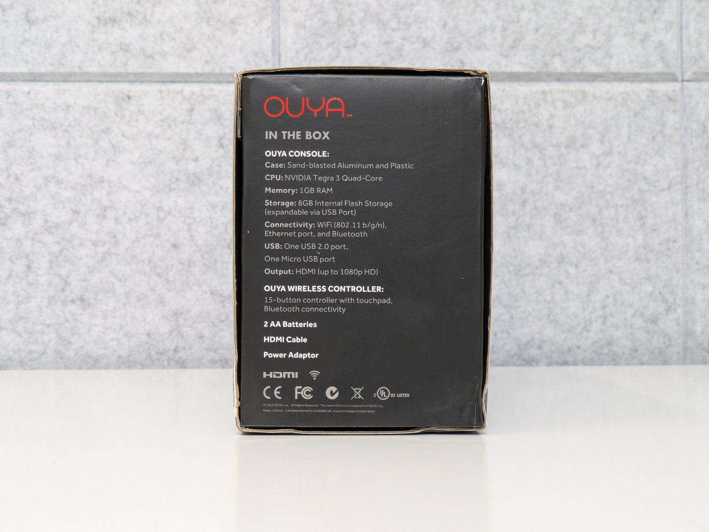 OUYA Game Console (Silver) - Complete in Box - USED