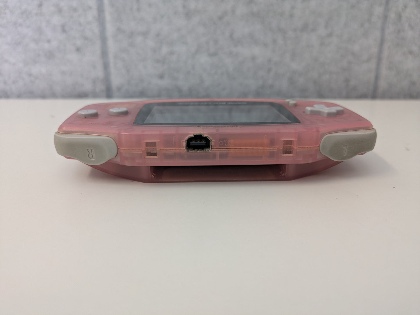 Nintendo GameBoy Advance GBA Fuschia Pink Handheld w/ Carrying Case - USED (GG63)