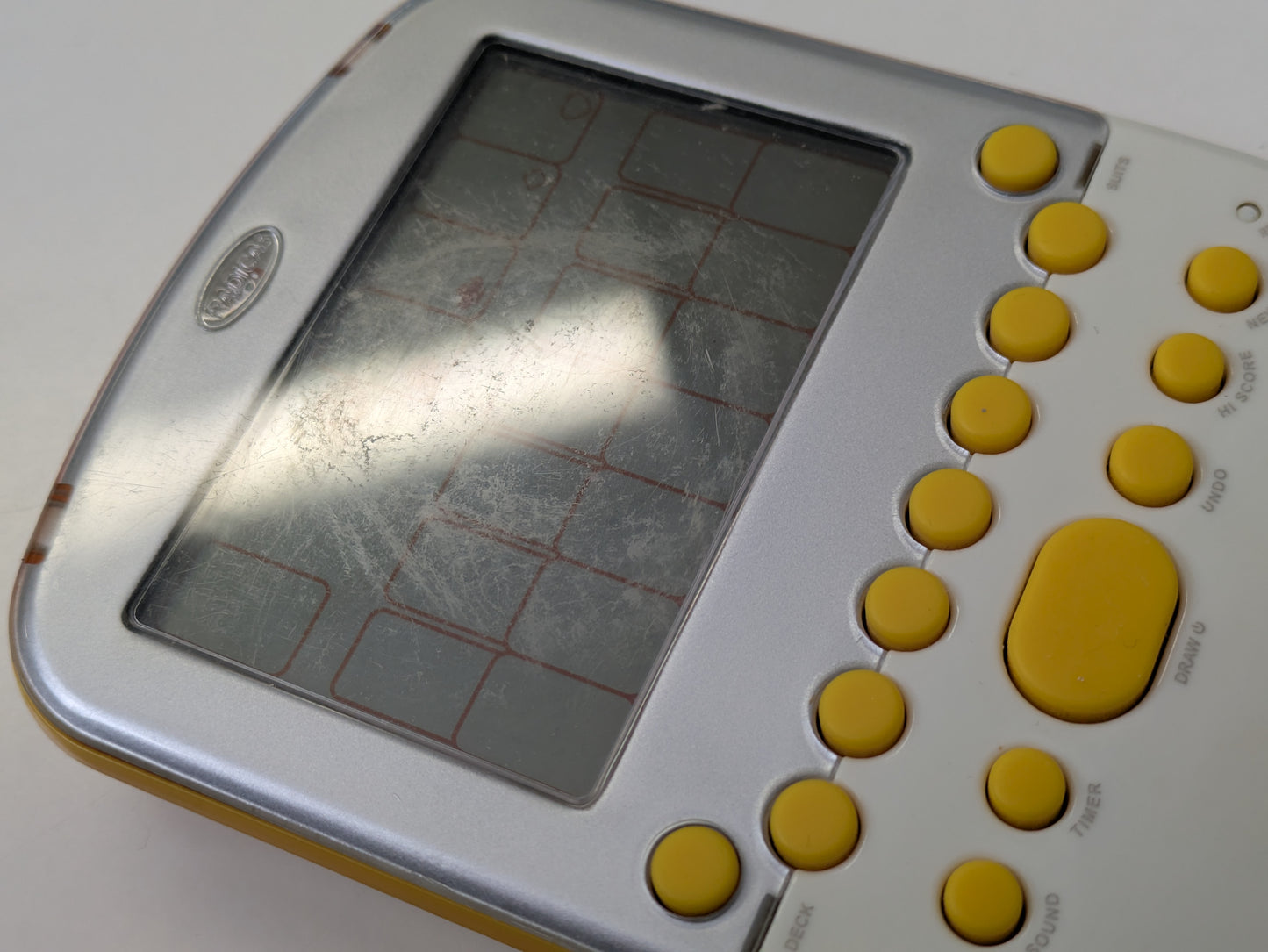 Radica - Big Screen Solitaire - Handheld Electronic Game - AS-IS