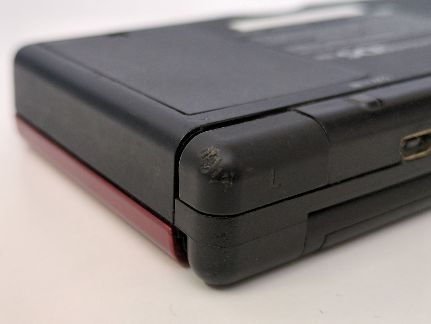 Nintendo DS Lite - Crimson Red & Black - CONSOLE ONLY - Used