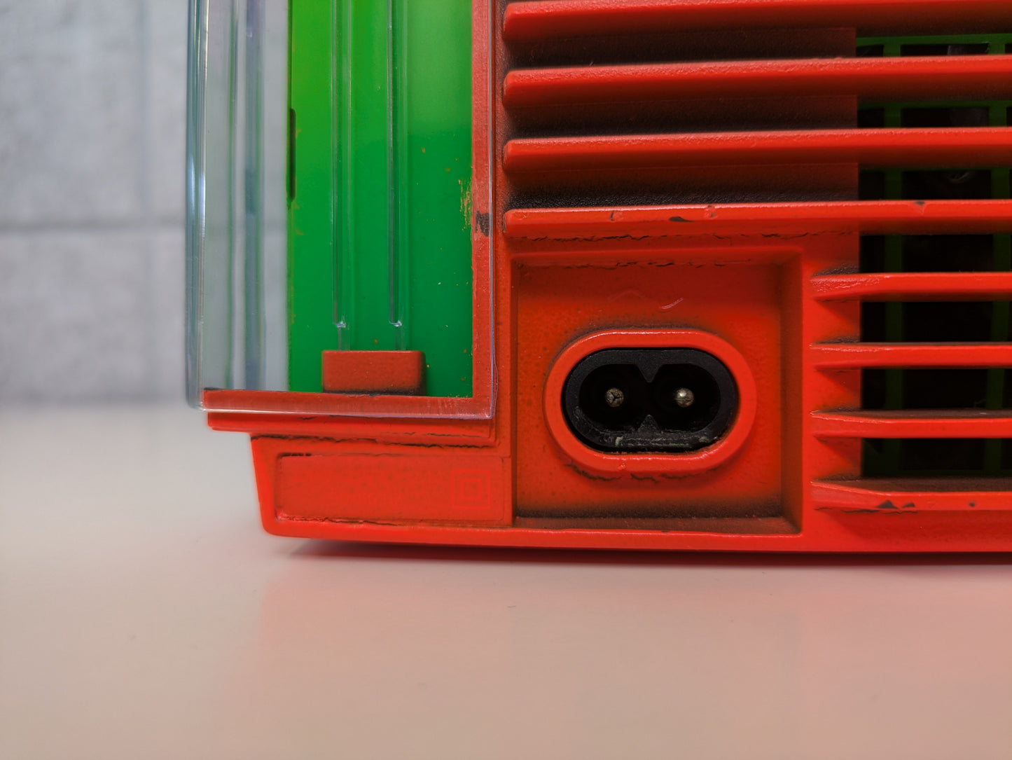 Microsoft Xbox MODDED w/ XBMC DASH - 1TB HARD DRIVE & CUSTOM SHELL & LEDs - TESTED & WORKING - AS-IS