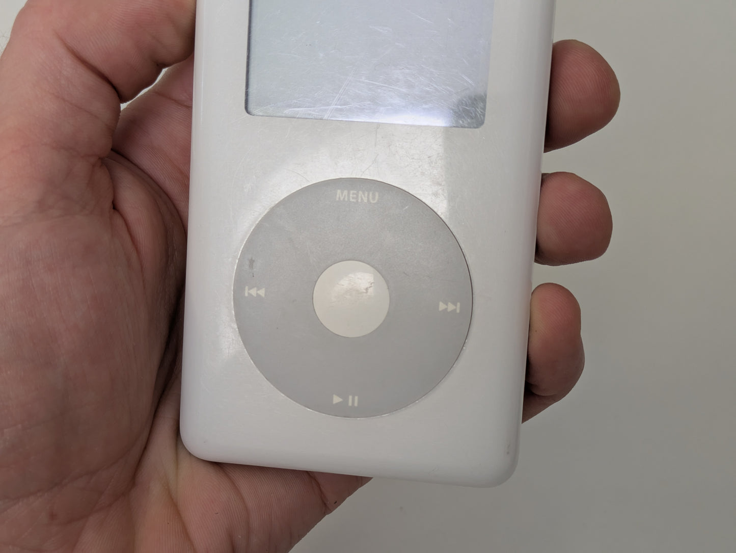 iPod Classic 4th Gen (A1059) - White - AS-IS