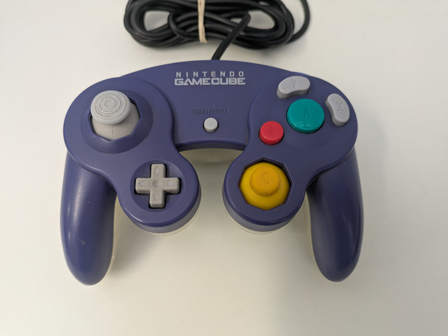 Nintendo Black GameCube Console w/ Box, Controllers, & Cords - USED (GG93)