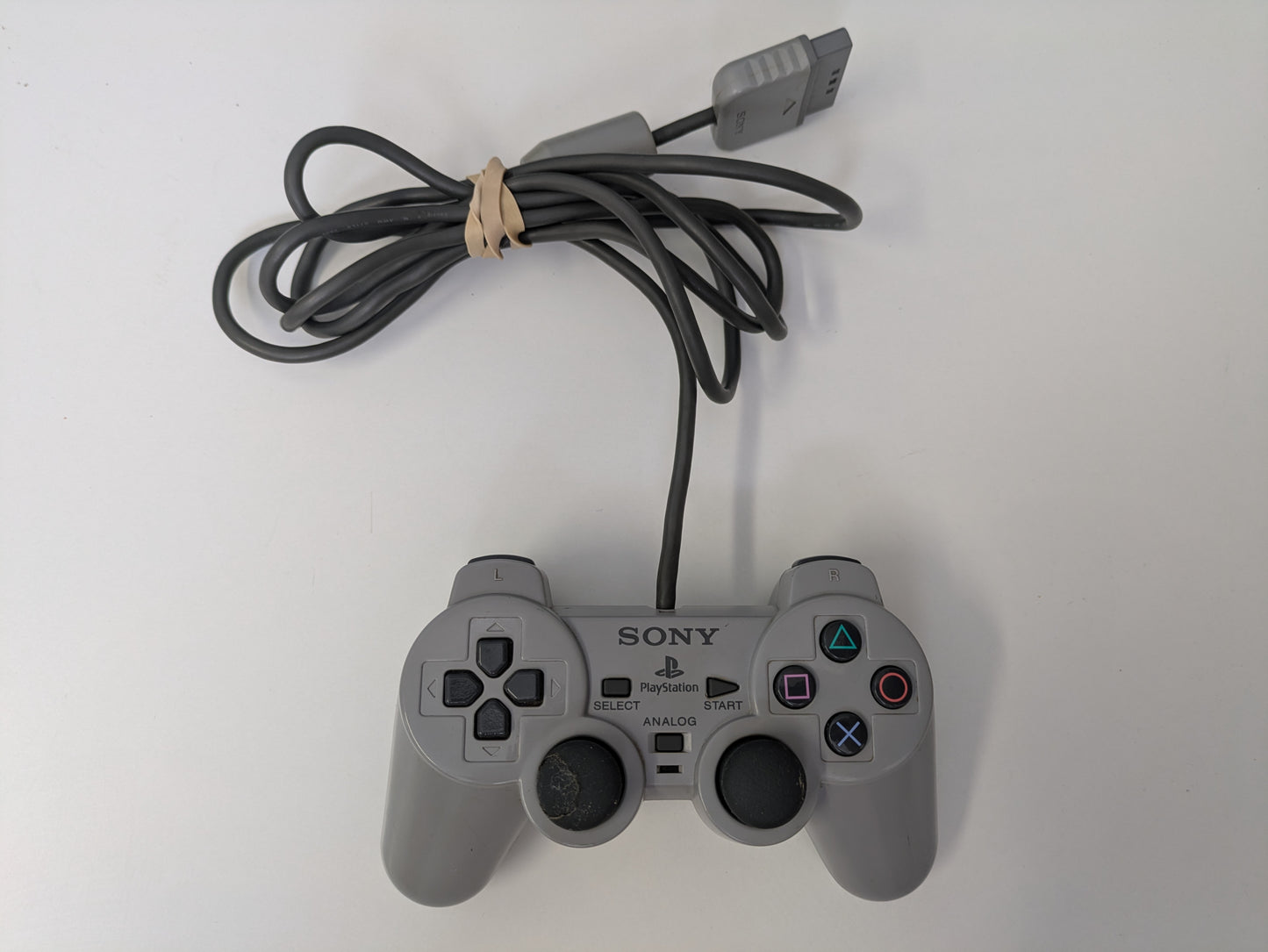 Sony PlayStation 2 PS2 w/ controller, power cord, and A/V cable - USED