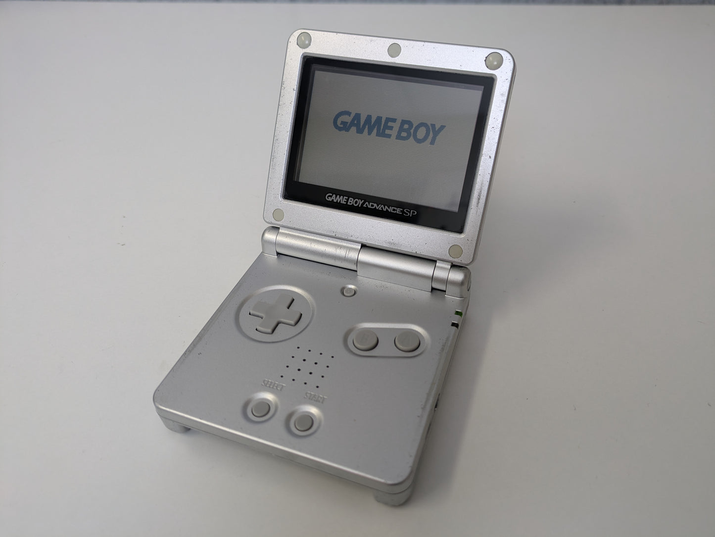 Nintendo GameBoy Advance SP GBA SP AGS-001 (Platinum Silver) - Console ONLY - USED