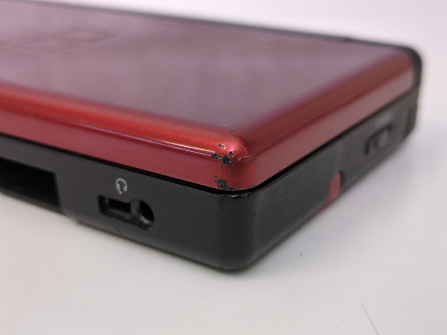Nintendo DS Lite - Crimson Red & Black - CONSOLE ONLY - Used