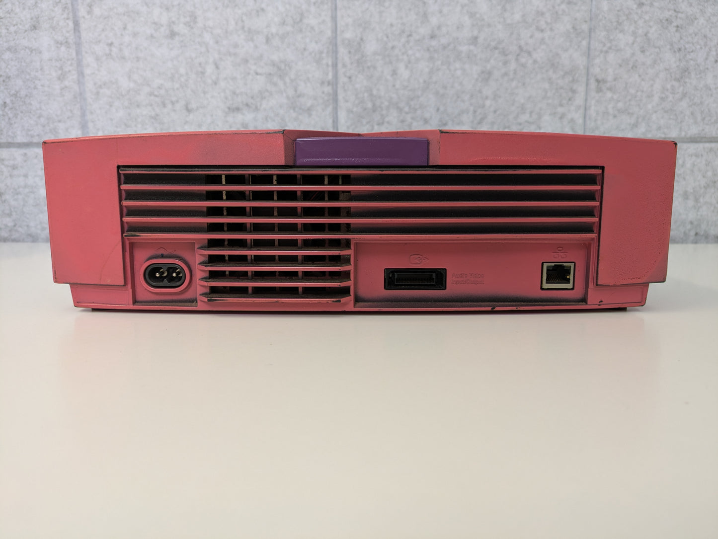 Microsoft Xbox CONSOLE ONLY - Custom Pink and Purple Paint - ISSUES READING DISCS - AS-IS