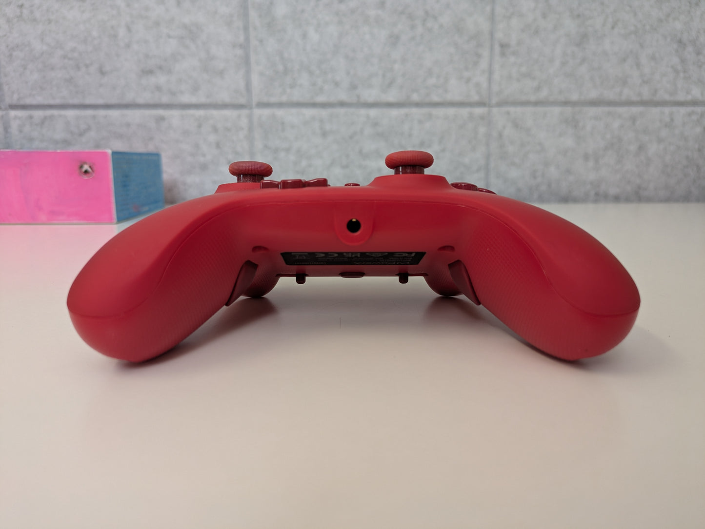 Microsoft Xbox Series S 512GB Console w/ accessories - Custom Pink/Blue Paint Job - MISSING FRONT USB PORT - Used