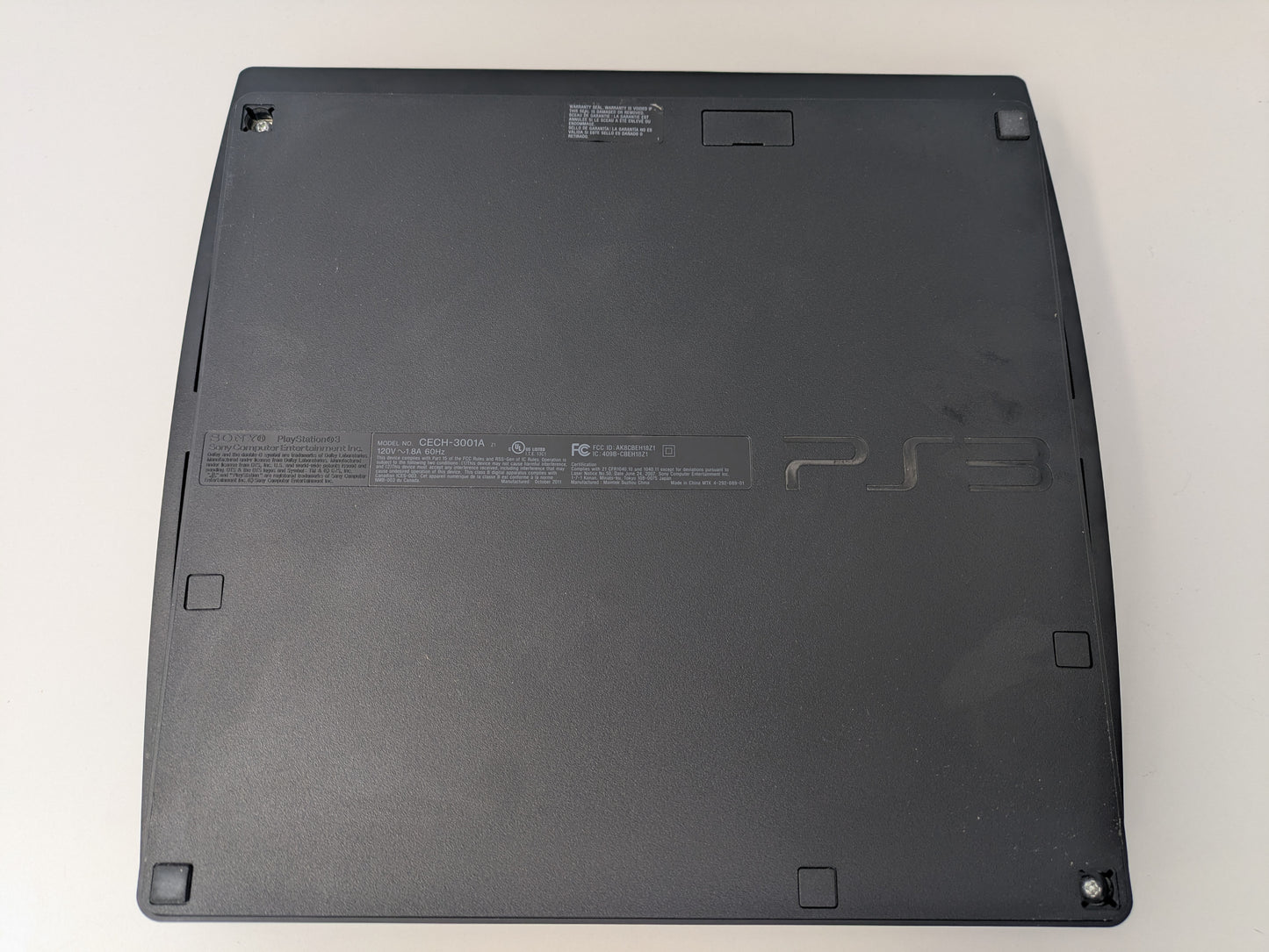 Sony 160GB PlayStation 3 PS3 Slim Console w/ Controller & Cords - USED