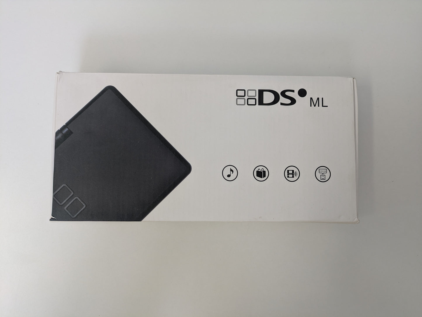 Nintendo DS ML (Charcoal Black) - Original DS 3rd Party Reshell - COMPLETE IN BOX - Used