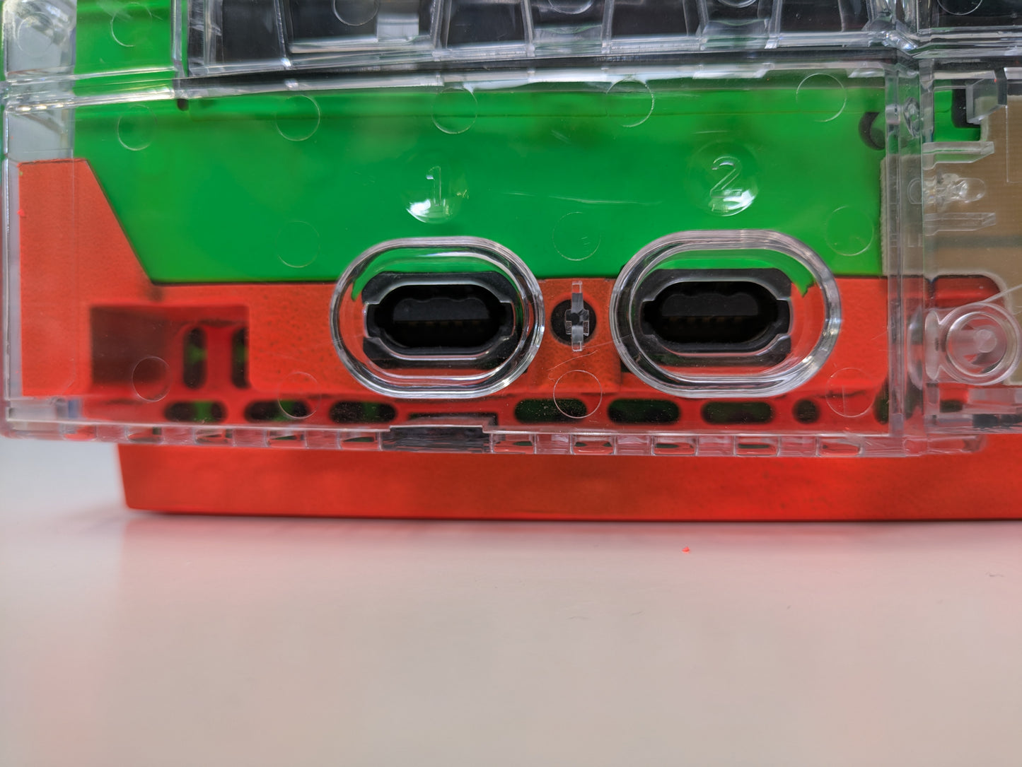 Microsoft Xbox MODDED w/ XBMC DASH - 1TB HARD DRIVE & CUSTOM SHELL & LEDs - TESTED & WORKING - AS-IS