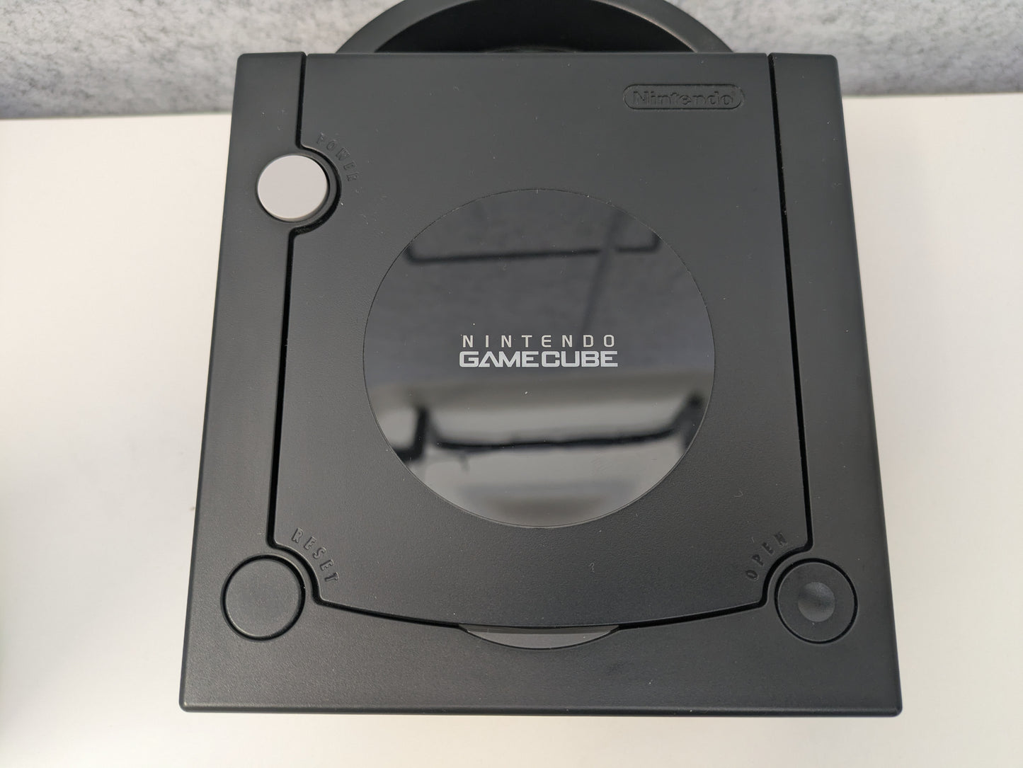 Nintendo Black GameCube Console w/ Box, Controllers, & Cords - USED (GG93)