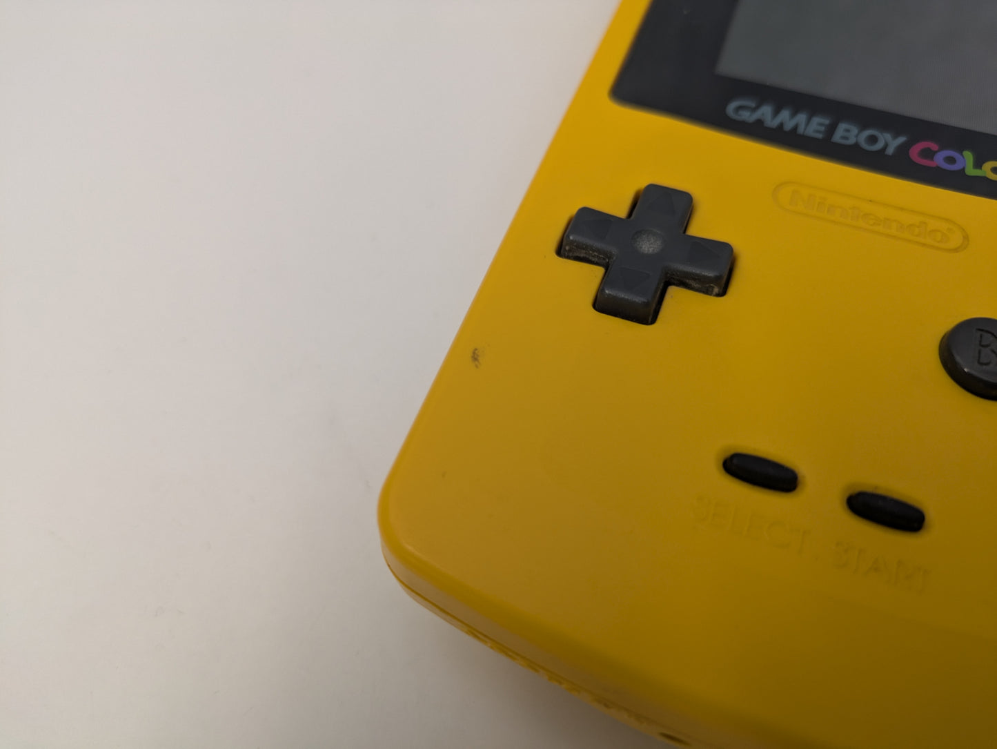 Nintendo Yellow GameBoy Color Handheld Console ONLY - USED (GG94.1)