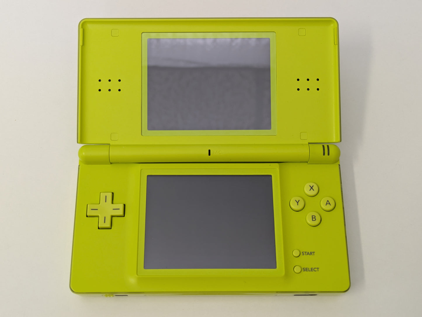 Nintendo DS Lite - Lime Green - PAL Variant - New Super Mario Bros. Bundle - Official Licensed Nintendo Refurbished Product - Used