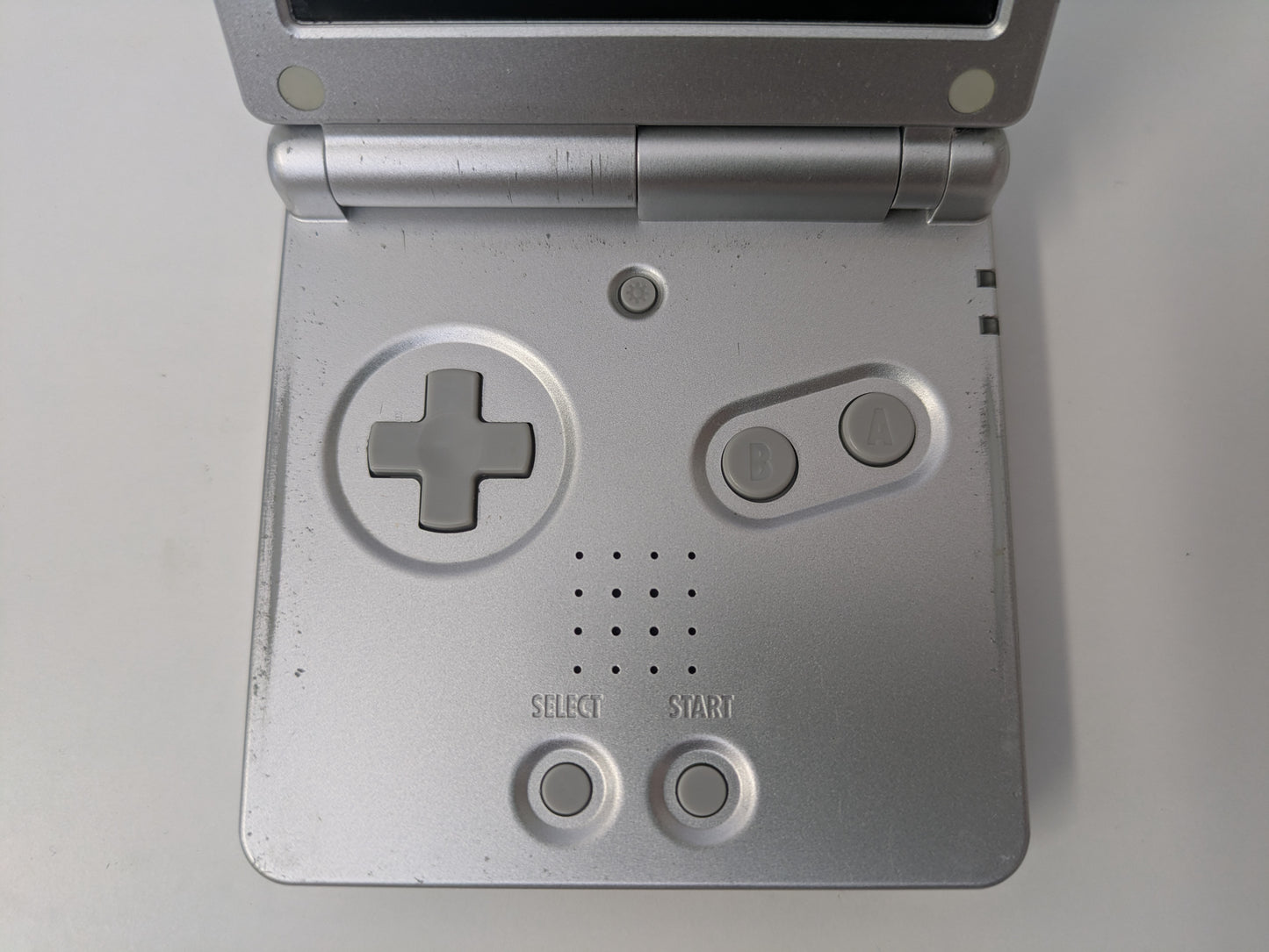Nintendo GameBoy Advance SP GBA SP AGS-001 (Platinum Silver) - Console ONLY - USED