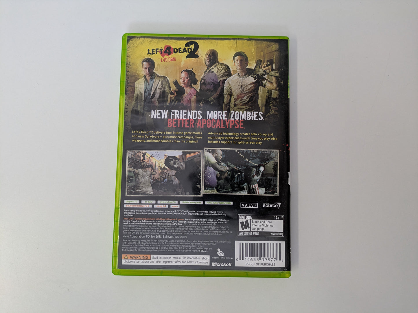 Left 4 Dead 2 (Xbox 360) - CIB