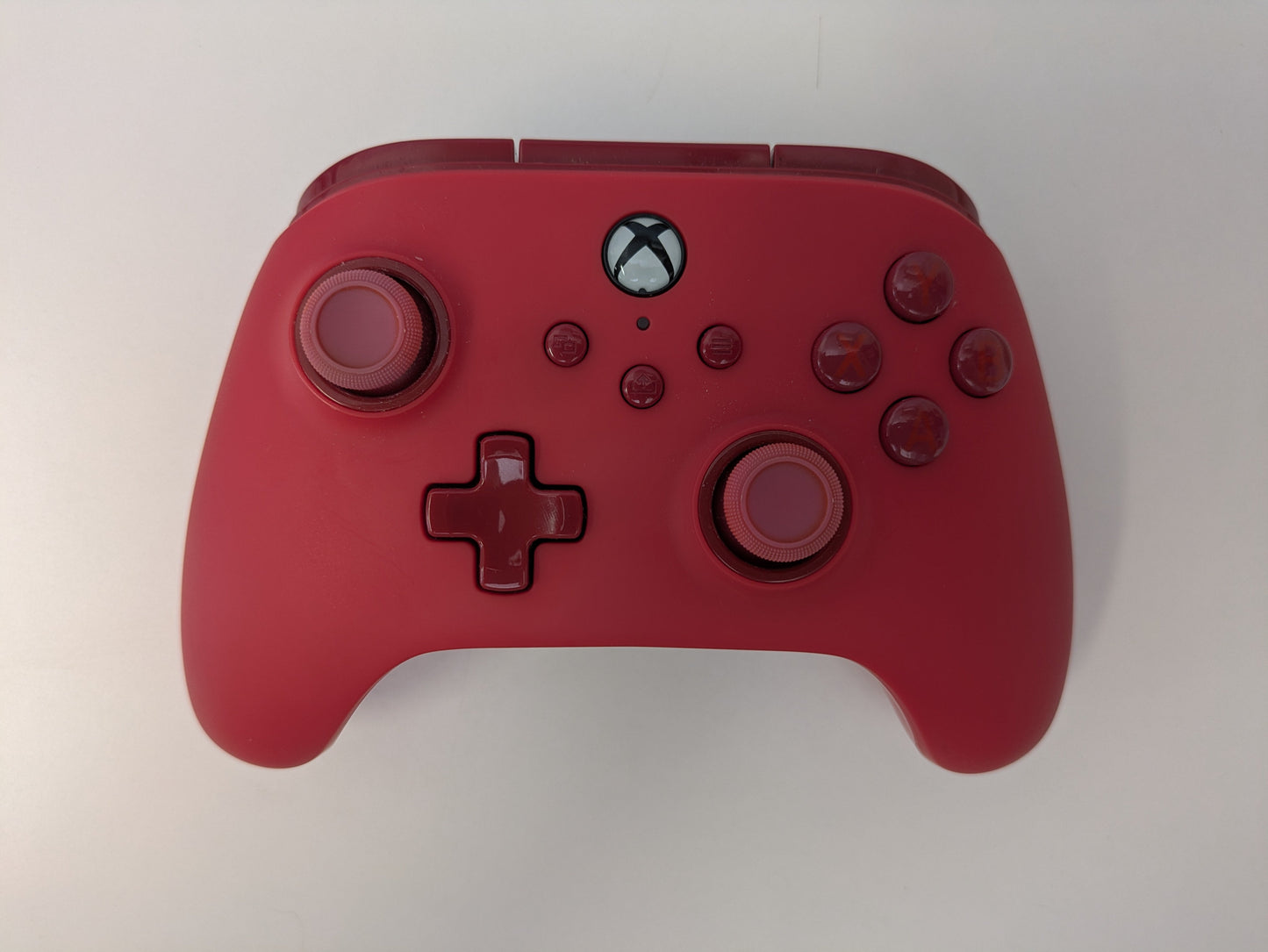 Microsoft Xbox Series S 512GB Console w/ accessories - Custom Pink/Blue Paint Job - MISSING FRONT USB PORT - Used