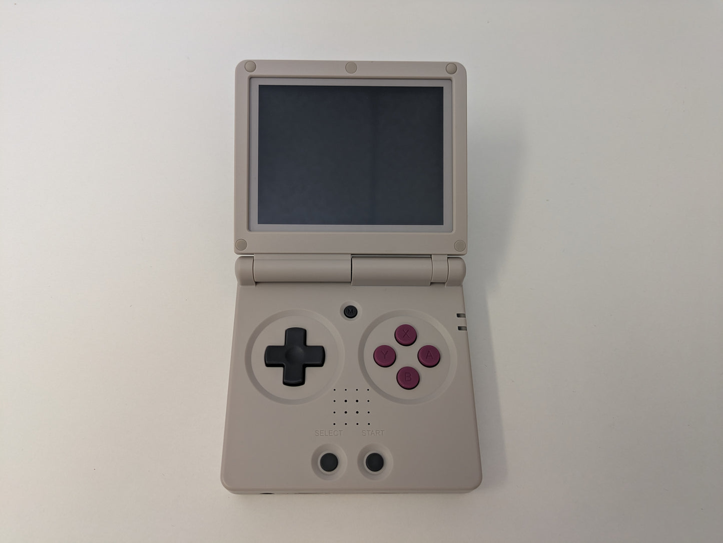 Anbernic RG35XXSP (DMG Gray) w/ 64GB microSD card - GBA SP emulator console - USED LIKE NEW