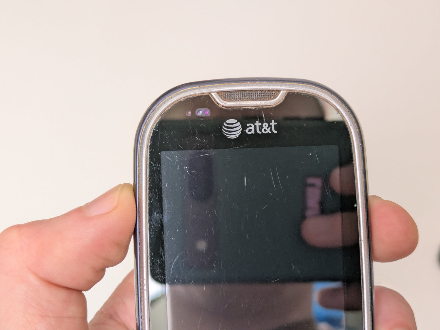 Pantech Ease (P2020) - 50MB - Blue - AT&T - USED