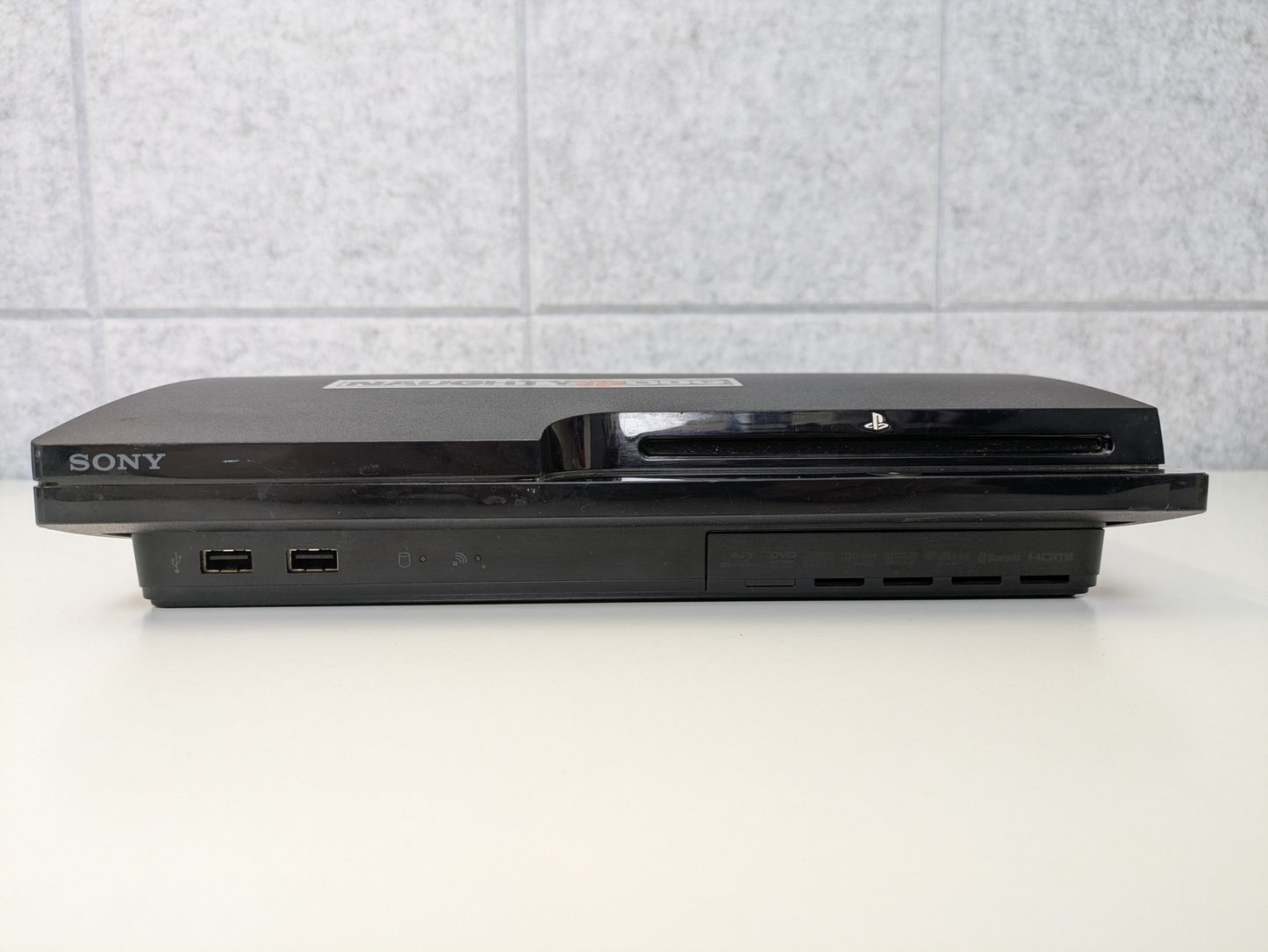 Sony PlayStation 3 PS3 Slim CECH-2501A - 160GB - Loaded w/ Music & Resident Evil 4 - CONSOLE ONLY - Used