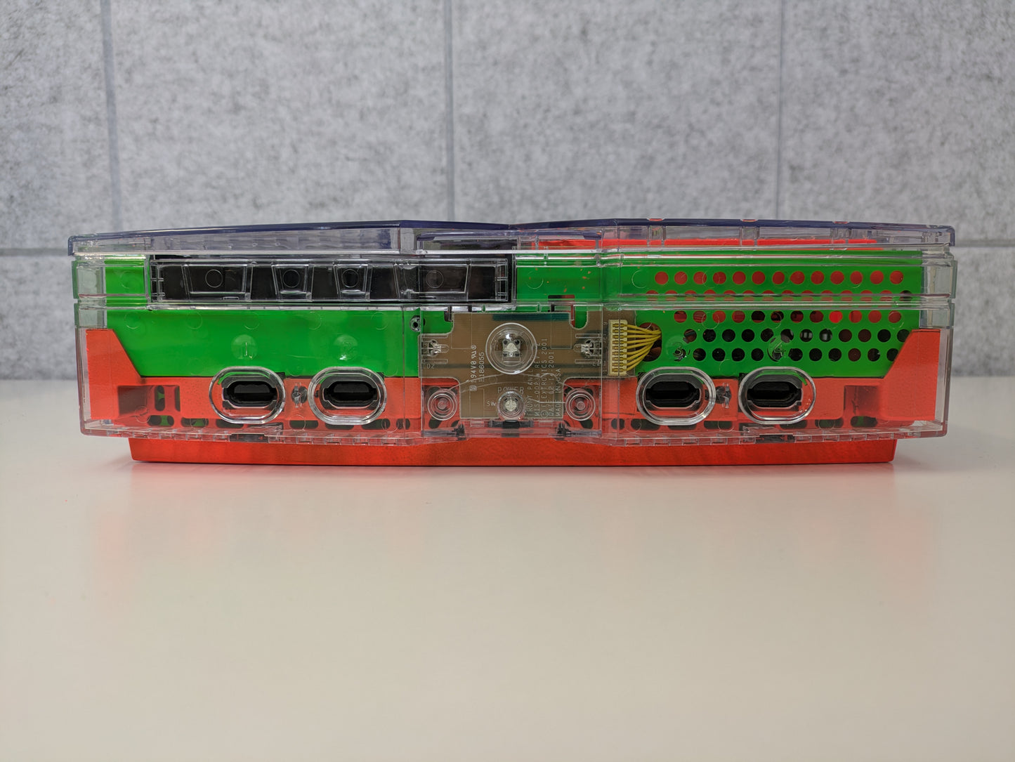 Microsoft Xbox MODDED w/ XBMC DASH - 1TB HARD DRIVE & CUSTOM SHELL & LEDs - TESTED & WORKING - AS-IS