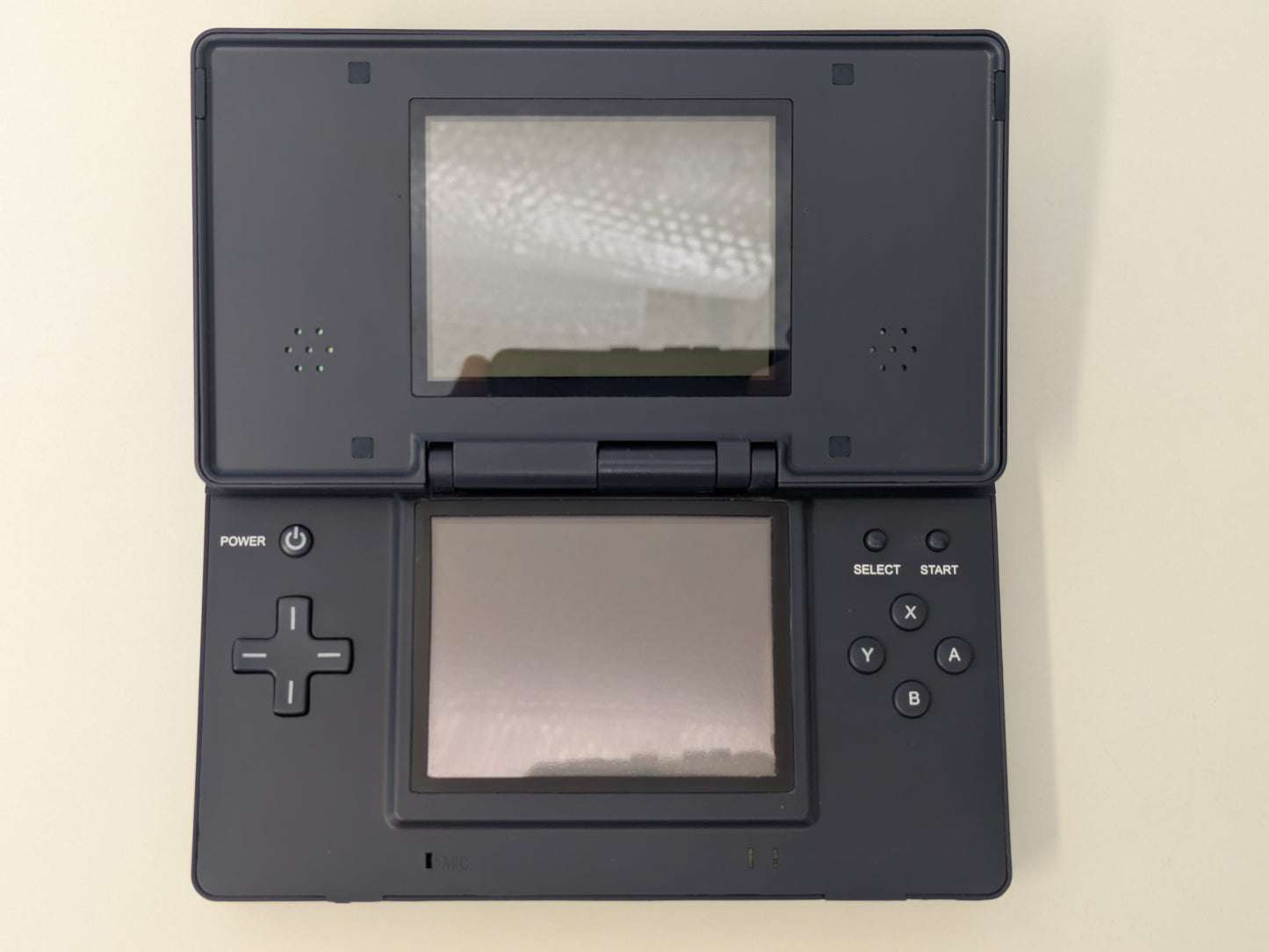 Nintendo DS ML (Navy Blue) - Original DS 3rd Party Reshell w/ stylus and GBA slot cover - Used