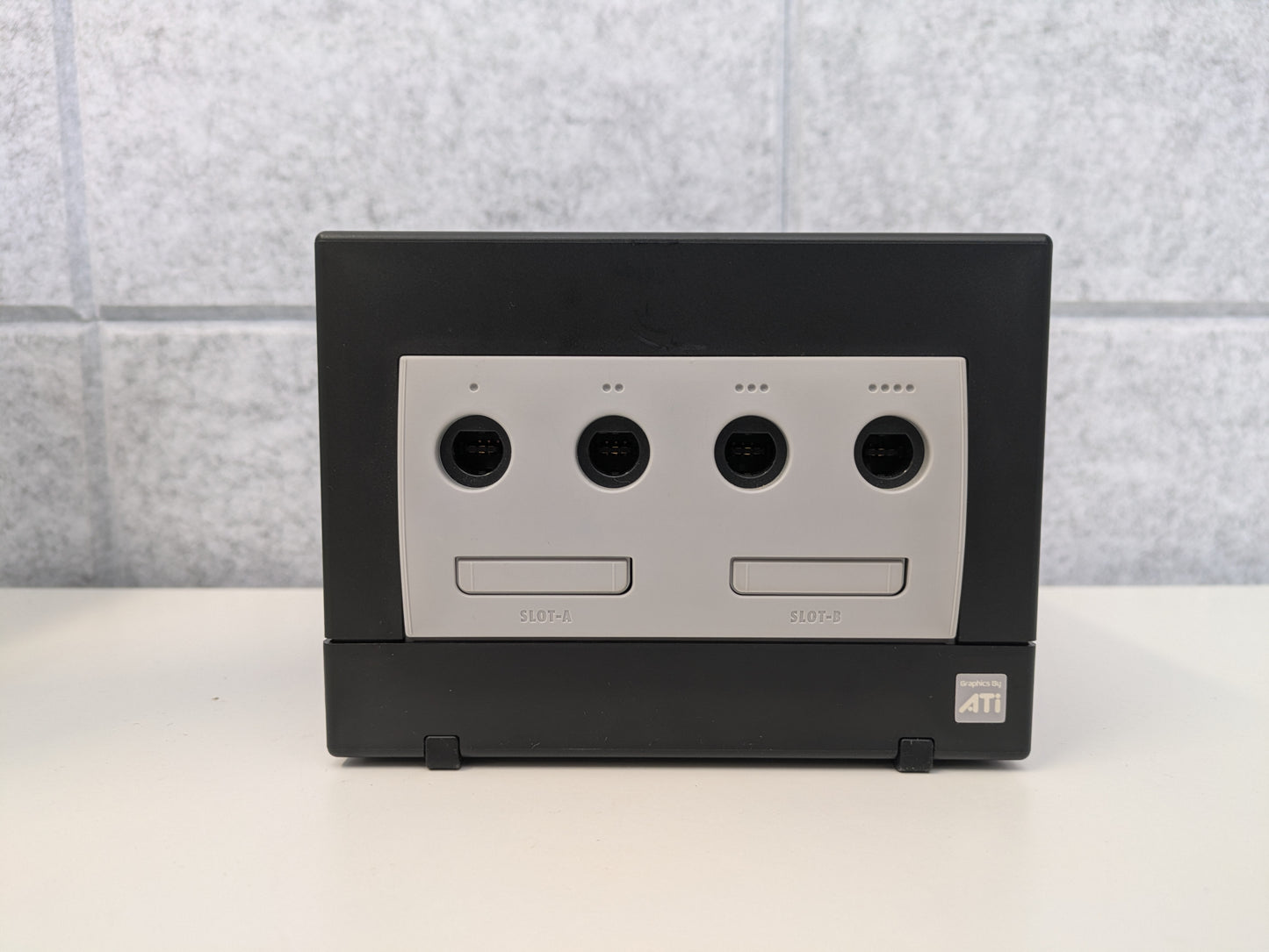 Nintendo Black GameCube Console w/ Box, Controllers, & Cords - USED (GG93)