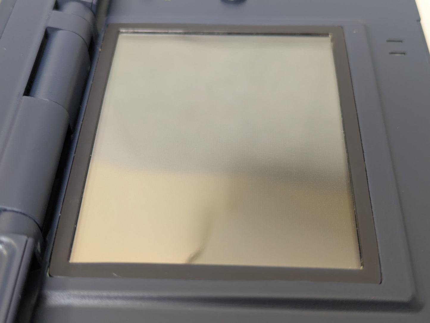 Nintendo DS ML (Navy Blue) - Original DS 3rd Party Reshell w/ stylus and GBA slot cover - Used