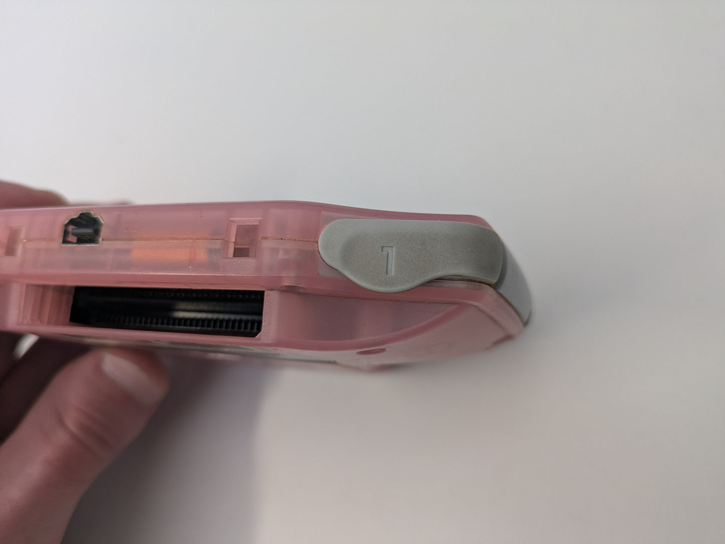 Nintendo GameBoy Advance GBA Fuschia Pink Handheld w/ Carrying Case - USED (GG63)
