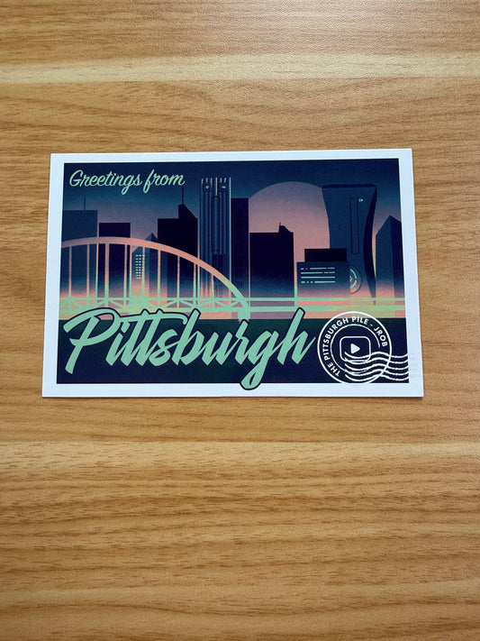 The Pittsburgh Pile Postcard!