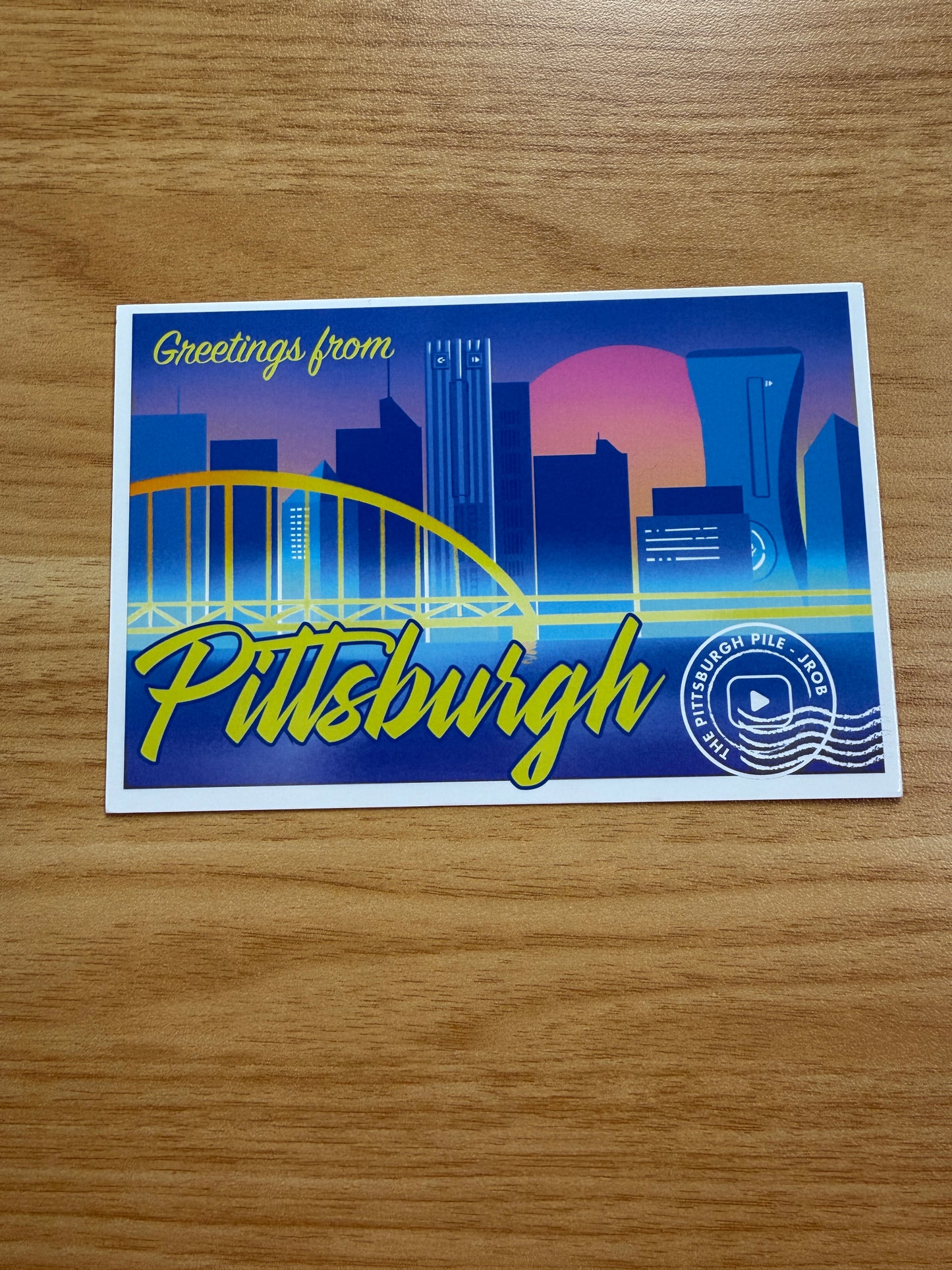 The Pittsburgh Pile Postcard!