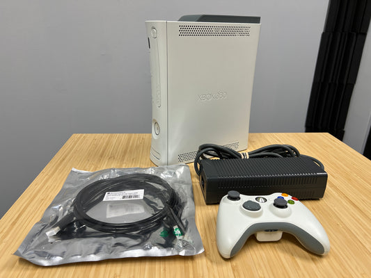 Microsoft 60GB Xbox 360 Console w/ Controller & Cords (Used)