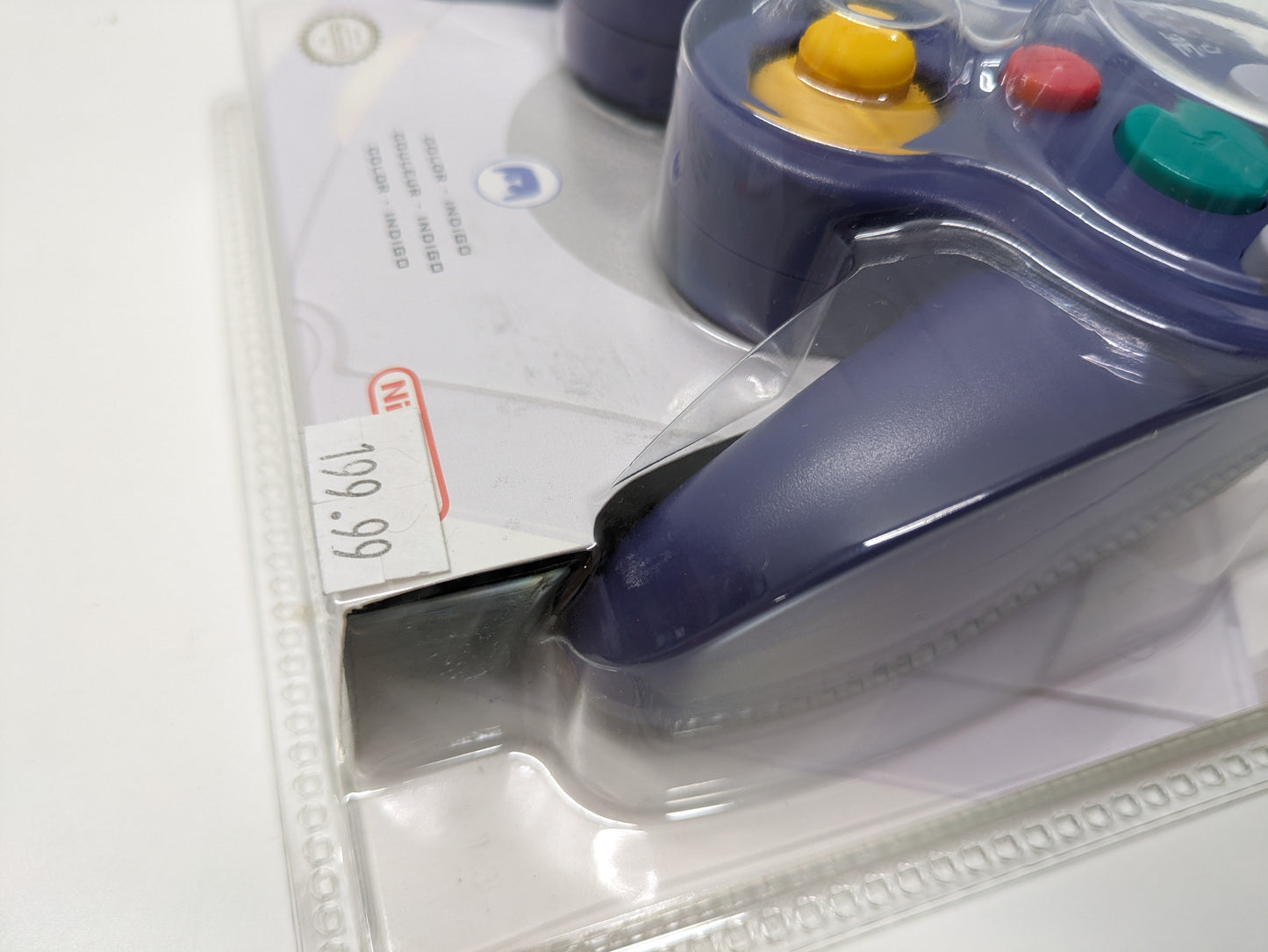 Nintendo OEM Indigo GameCube Controller - Brand New/Sealed