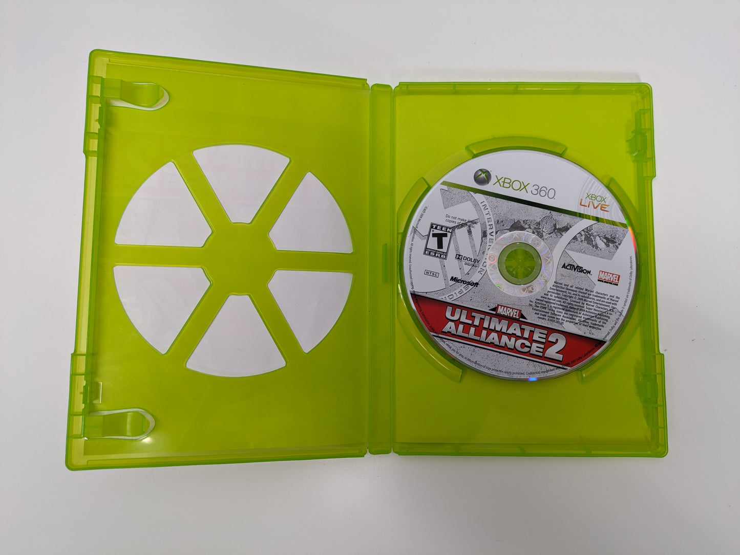 Marvel Ultimate Alliance 2 (Xbox 360) Case & Game - USED