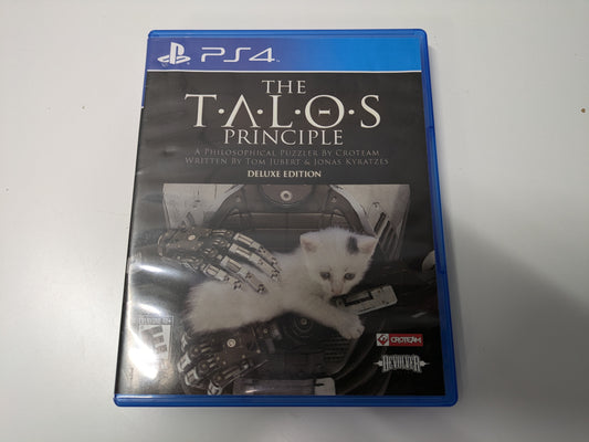 The Talos Principle [Deluxe Edition] (PlayStation 4 PS4) CIB - USED