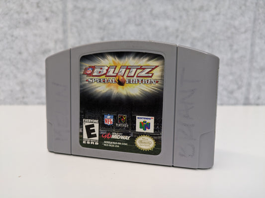 NFL Blitz Special Edition (Nintendo 64 N64) Cartridge ONLY - USED