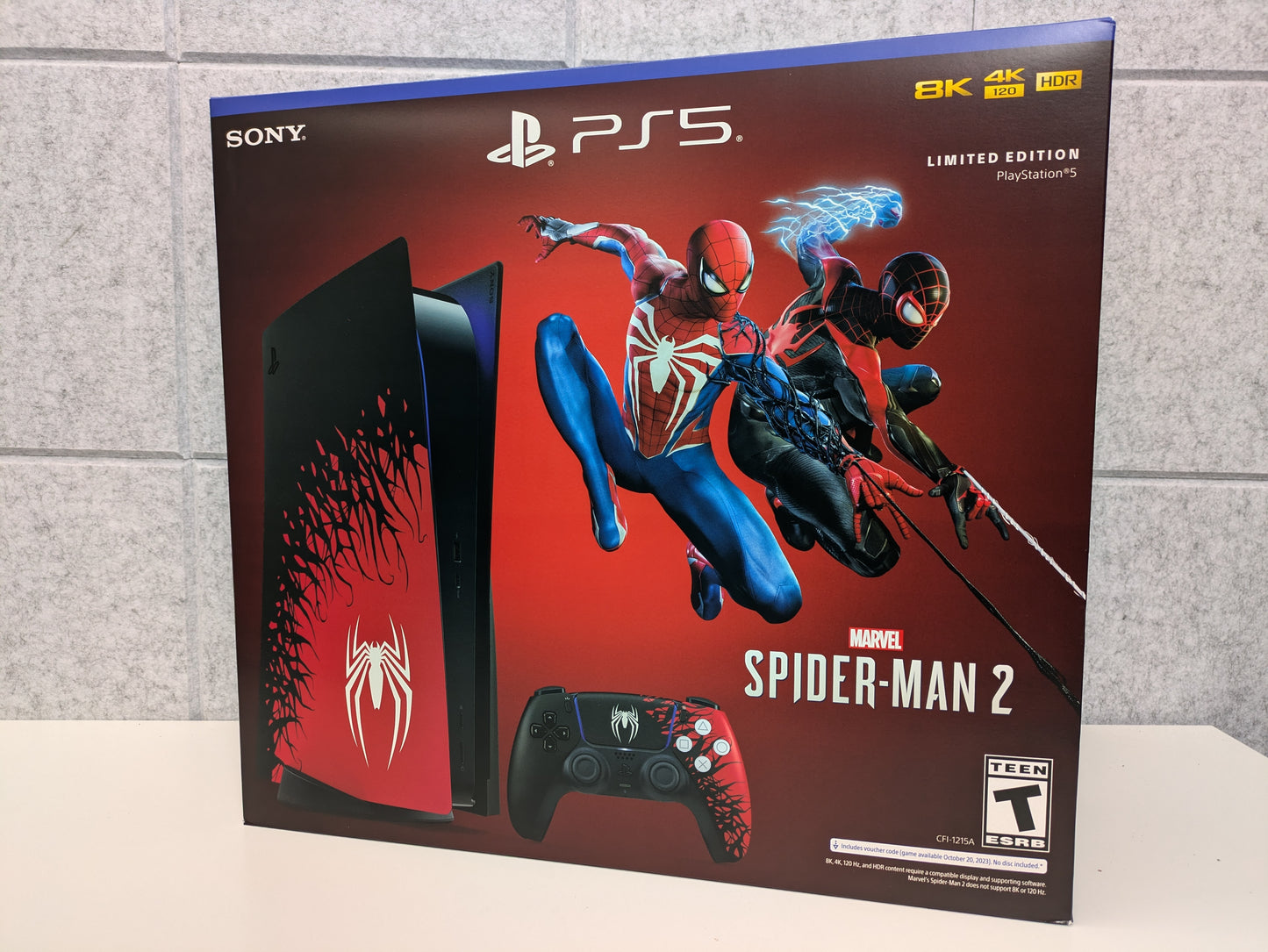 Sony 1TB PlayStation 5 PS5 'Spider-Man 2' Limited Edition CIB - NEW/SEALED