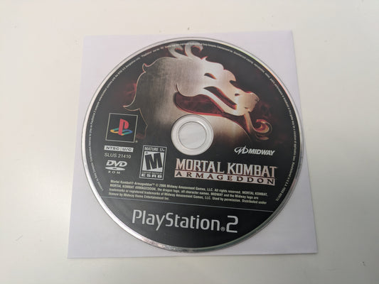 Mortal Kombat Armageddon (PlayStation 2 PS2) Game ONLY - USED