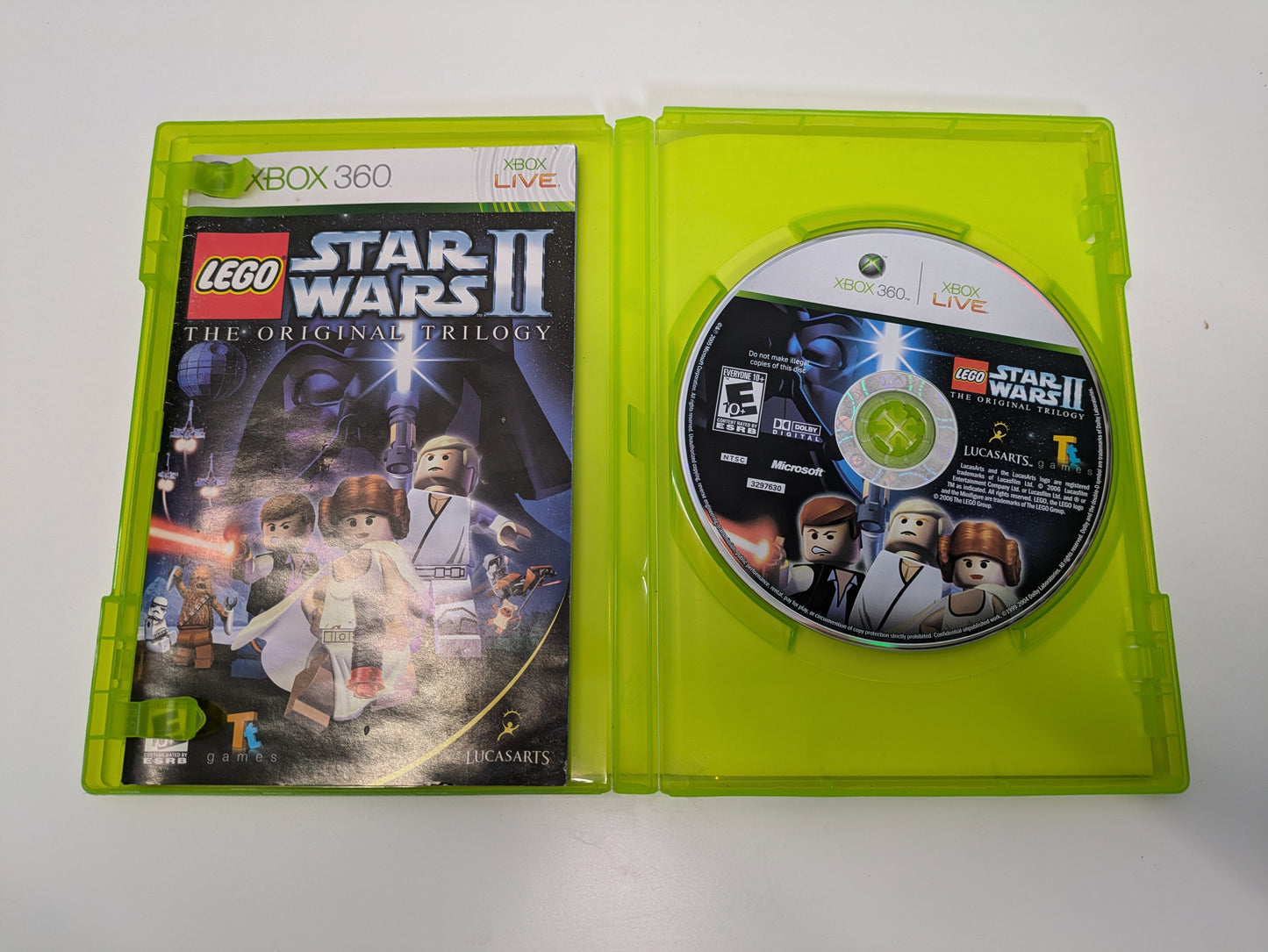 LEGO Star Wars II: The Original Trilogy (Xbox 360) CIB - USED