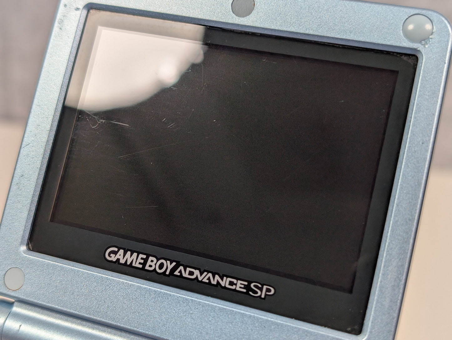 Nintendo GameBoy Advance SP AGS-101 (w/ accessories) - Pearl Blue - USED