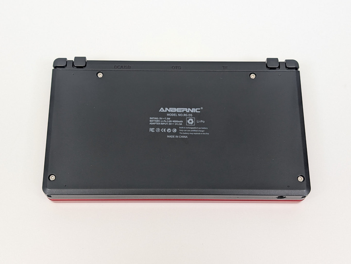 Anbernic RG DS - 32GB - Red - USED