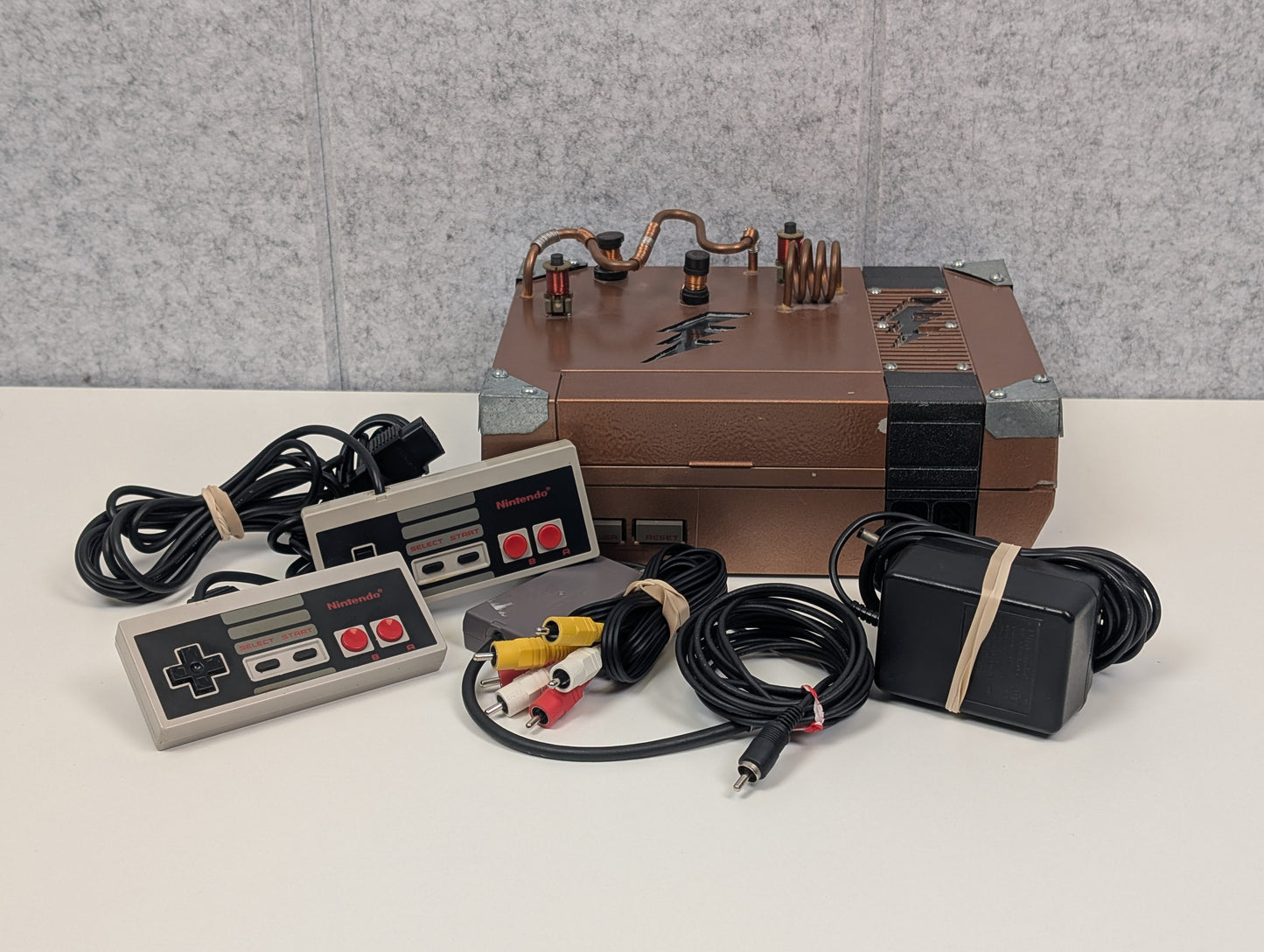 Nintendo Entertainment System NES - Custom Steampunk Edition - USED