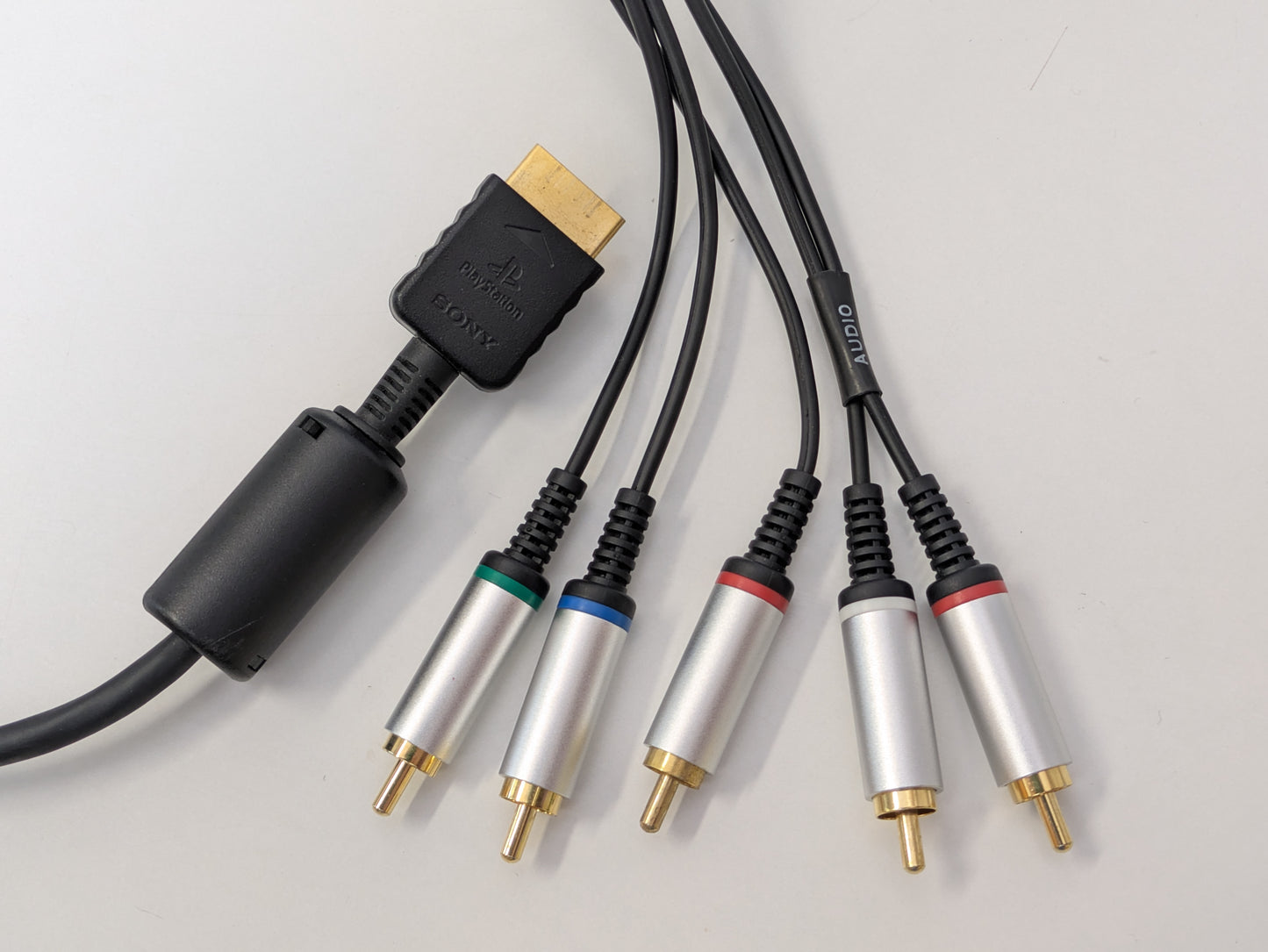 Sony OEM PlayStation PS1/PS2/PS3 - 10ft Component Cable (YPbPr) - Used
