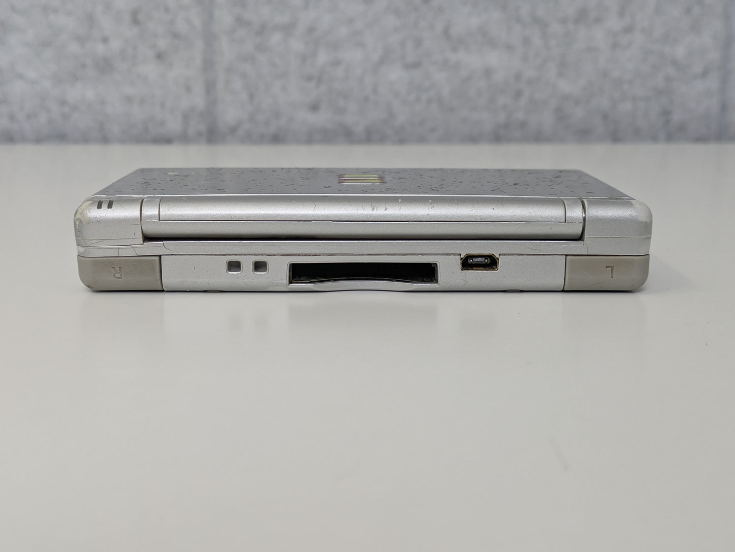Nintendo DS Lite - Silver - Glitter Painted - CONSOLE ONLY - AS-IS