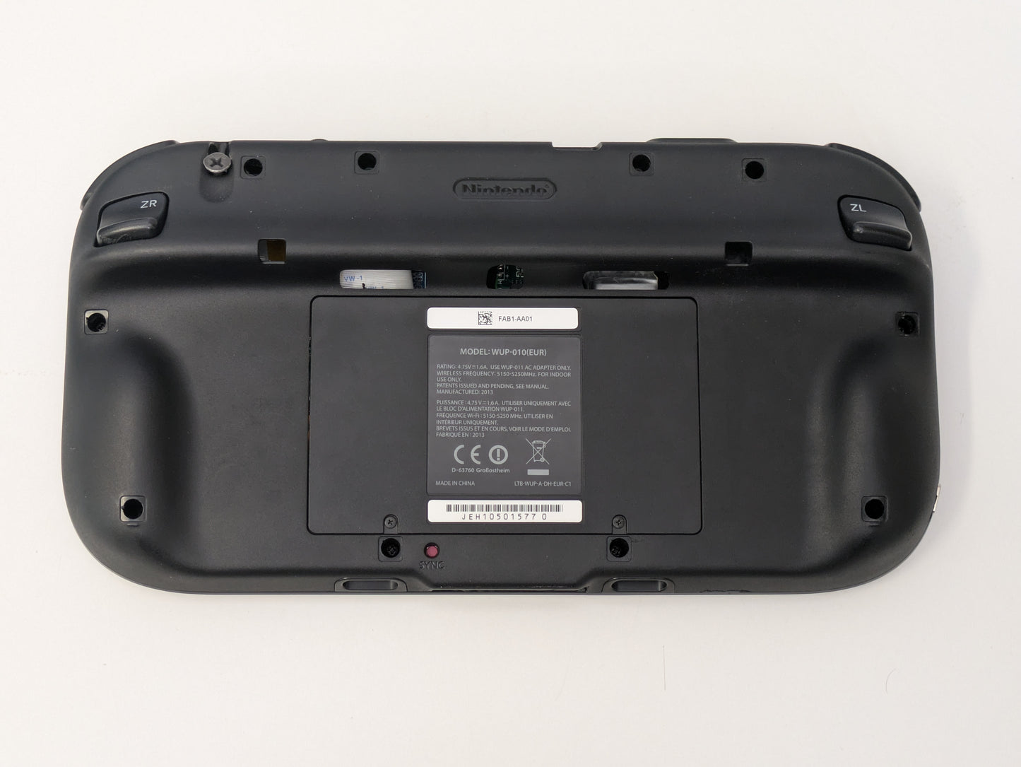 Nintendo Wii U GamePad w/ RetroPi on Raspberry Pi 4 - Custom Emulation Device - AS-IS
