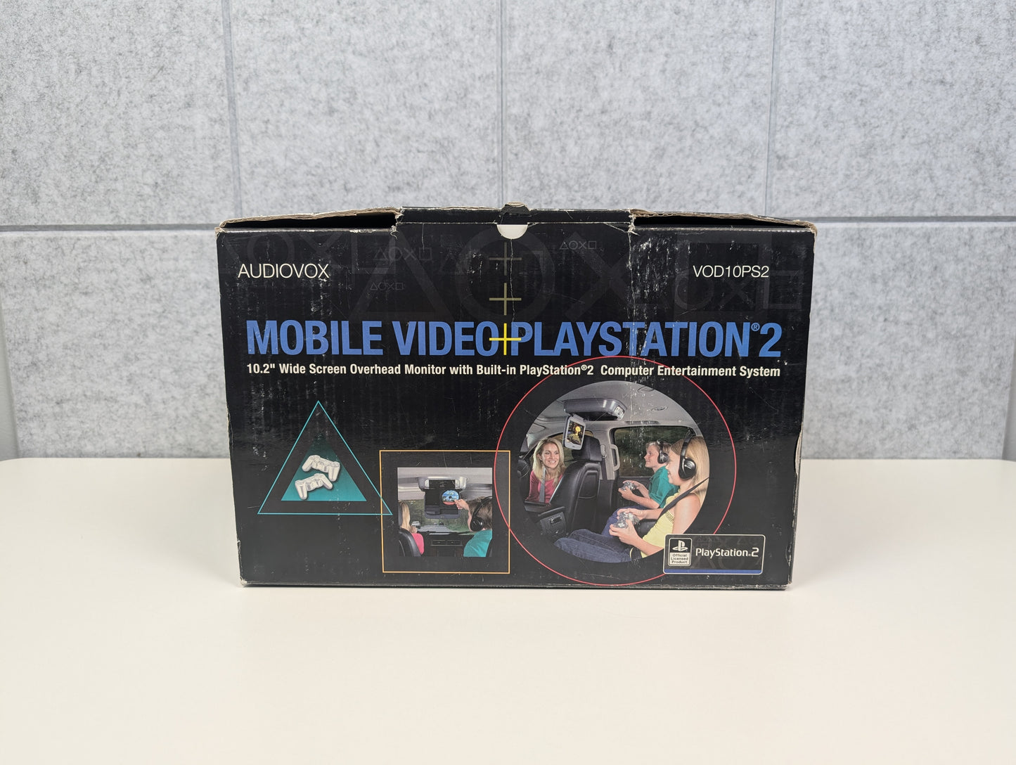 AudioVox Mobile Video+PlayStation 2 Overhead Car Entertainment System - USED